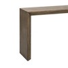 Sapphtopaz 59" Modern Wide Console Table with Open Shelf, Wood Veneer Entryway Table with Design, TV Stand for Living Room, Entryway - 3 of 4