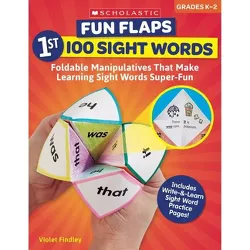 Fun Flaps: 1st 100 Sight Words - by  Violet Findley (Paperback)