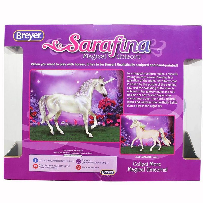 Breyer Classics 1/12 Model Horse - Sarafina Magical Unicorn, 2 of 3