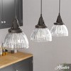 Hunter Fans 7" Onyx Bengal Ceiling Light Industrial Finish - 3 Bulb Dimmable Fixture for Modern Spaces - 3 of 4