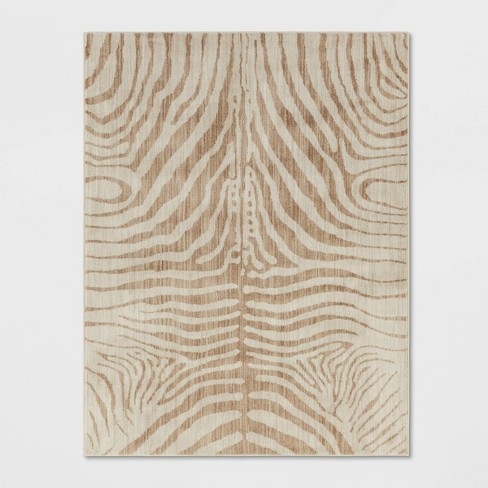 Levels Zebra Area Rug - Rustic Log Originals