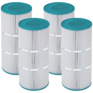Hurricane 4 Pack HF7375-01 Advanced Pool and Spa Filter Cartridge Replacement for PCD75N, Unicel C-7375, Filbur FC-3964, Caldera 75 - 1 of 4
