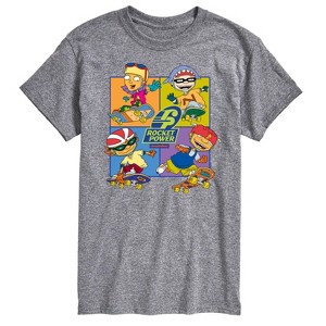 Men's - Nickelodeon - Rocket Power Otto Regina Sam Maurice Skaters Short Sleeve Graphic T-Shirt - 1 of 4