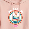 Women's - Barbie - Hi Allan Cropped Graphic Hoodie - 2 of 3