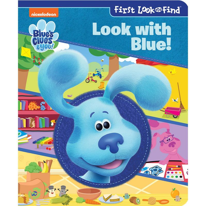 Nickelodeon Blue's Clues & You!: Look with Blue! First Look and Find Gift Set Book and Blue Plush - by  Pi Kids (Mixed Media Product), 3 of 7