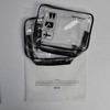 Clear Toiletry Bag TSA Approved Travel Bag,Carry On for Travel,Airport Airline Accessories Compliant Bag - 2 of 4