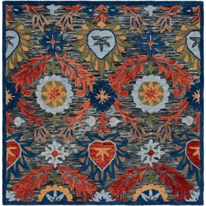 Blossom BLM565 Hand Tufted Indoor Rugs - Safavieh - 1 of 4
