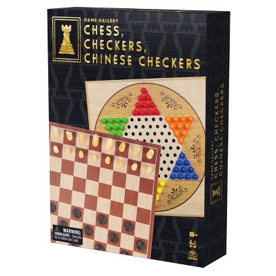 Детские игрушки Game Gallery Chess, Checkers and Chinese Checkers Board Game Set — фото 8