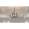 Quoizel Lighting Prescott 9 - Light Chandelier in  Matte Black - 2 of 4