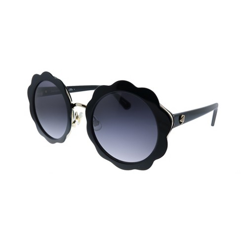 Kate Spade KS KARRIE/S 807 Womens Round Sunglasses Black 52mm