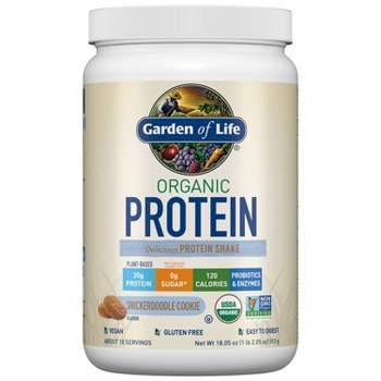 Garden of Life Organic Plant Based Protein - Snickerdoodle Cookie - 18oz