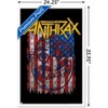 Trends International Anthrax - Flag Framed Wall Poster Prints - 3 of 4
