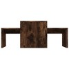 vidaXL Coffee Table Smoked Oak Engineered Wood Medium Sleek - 4 of 4