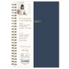 Marie Kondo for BlueSky 2025 Weekly/Monthly Planner 8.15"x5.83" Wirebound French Navy: Adult Agenda & Calendar - 3 of 4