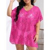 Women's Swimsuit Beach Cover Up Lace Bikini Beachwear Plus Size Beach Bikini See Through Swimwear - 3 of 4