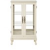 Gulches White Lighted Display Cabinet with Tempered Glass Doors - Mirrored Back, Adjustable Shelves & Anti-Tipping Device - 4 of 4
