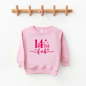 The Juniper Shop 14th Feb Stars Puff Print Youth Ultra-Soft Graphic Sweatshirt - 1 of 3
