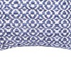 C&F Home Navy Tri Color Geo Pillow - 3 of 3