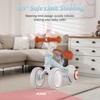 Allobebe 4-Wheel Baby Balance Bike with Adjustable Seat Mint Green - 2 of 4