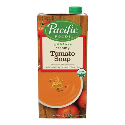 Pacific Foods Organic Gluten Free Creamy Tomato Soup - 32oz