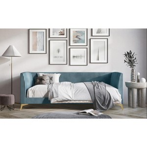 Home Design Elsie Corduroy Upholstered Daybed, Twin - 1 of 4