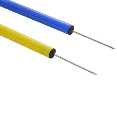 Blue and Yellow Dog Agility Training Course Kit