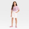 Girls' Short Sleeve Knit Oversized Graphic T-Shirt - Cat & Jack™ - 4 of 4