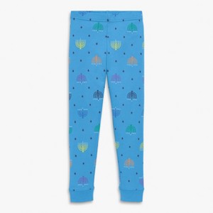Primary Kids Organic Pj Pant In Rainbow Menorahs - 1 of 1