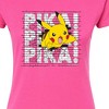 Women's - Pokémon - Pika Power Fitted Graphic T-Shirt - 2 of 3