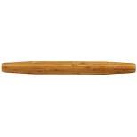 Helen Chen Asian Kitchen Caramelized Bamboo 18 Inch Rolling Pin
