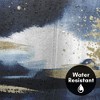 Americanflat 71" x 74" Shower Curtain, Abstract Navy Gold by Lisa Nohren - 3 of 4