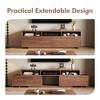 Etelifrank 62.99"-94.5" Expandable TV Stand With Smart Storage-Wood TV Console Media Cabinet - 3 of 4