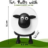 Attop Bathroom Decor, Funny Toilet Paper Holder Bathroom Set - Hilarious Tissue Paper Roll - Set of 3, Cute. - 2 of 4