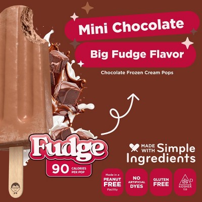 JonnyPops Chocolate Fudge Cream Minis Frozen Pops - 6.72 fl oz/6ct