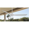 60" Minka Aire Rudolph Flat White Outdoor Ceiling Fan with Remote - 3 of 4