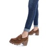 Carmela Women's heeled suede leather loafers 161109 - 2 of 4