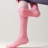 Anna-Kaci 2-Pair Knee High Grip Bottom Socks with Ribbed Knit Design and Cushioned Comfort for Yoga, Pilates, and Dance - 4 of 4
