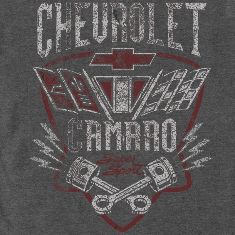 Men's General Motors Chevrolet Super Sport Camaro T-Shirt, 2 of 6