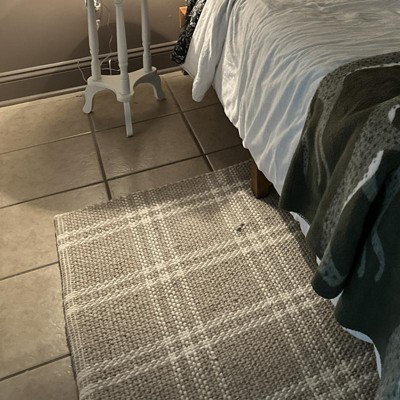 $125, Cottonwood Hand Woven Plaid Wool/Cotton Rug - Threshold™ cheapest designed with Stu