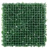 vidaXL Artificial Shrub Leaf FenceÂ 24 pcs Green 19.7"x19.7" - 4 of 4