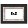 PosterPalooza | Photo Size Simple Silver Picture Frame - UV Acrylic, Foam Board Backing, Hanging Hardware - 2 of 4