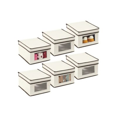 Apex Vanguards 6-Piece Cream Stackable Closet Storage