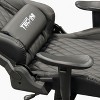 PAGED High Back Office Chair Ergonomic Gaming Chair with Adjustable Padded Arms, Lumbar Cushion and Neck Pillows, Desk Chair for Bedroom - 4 of 4