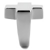 Slickblue Women’s Polished Stainless Steel Cross Ring, Minimalist Style, No Stones, Lightweight Fit, Sizes 5-10 - 4 of 4
