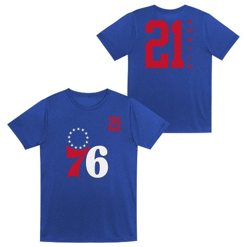 NBA Philadelphia 76ers Boys' Joel Embiid Performance T-Shirt - image 1 of 3