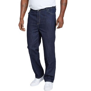 Liberty Blues by KingSize Men's Big & Tall Straight-Fit Stretch 5-Pocket Jeans - 1 of 4