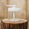 Royal Massage 16oz Massage Oil/Lotion/Cream Pump Jar with Locking Twist Top (Clear/White, 1) - 3 of 4