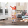 Silver Buffalo Gilmore Girls Watercolor Pattern Icons Water Bottle | Holds 28 Ounces - 4 of 4
