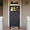 Kate Aurora Montauk Accents Country Barn Farmhouse Rooster Welcome Outdoor Rubber Entrance Mat 18x30 - Morning Call - 4 of 4