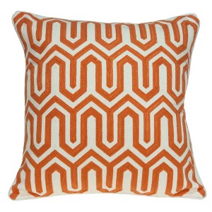 Parkland Collection,Machu Orange Throw Pillow - 1 of 4